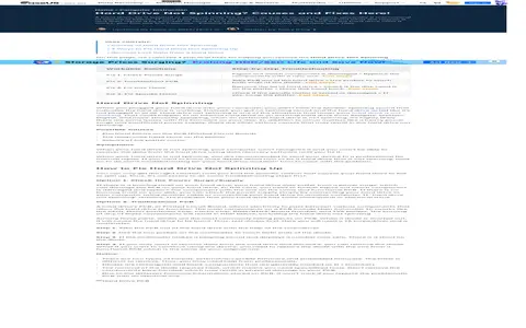 Screenshot of EaseUS page: Can you open a hard drive and move the heads with a hook?