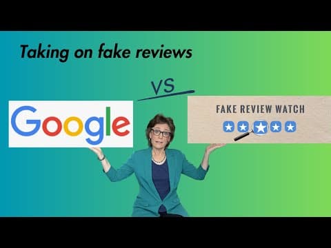 Kay Dean: Google vs. Fake Review Watch (148-profile cross-industry analysis)
