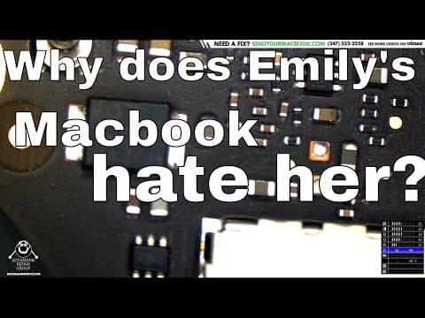 MacBook A1706: Corroded Resistor Kills SSD Detection