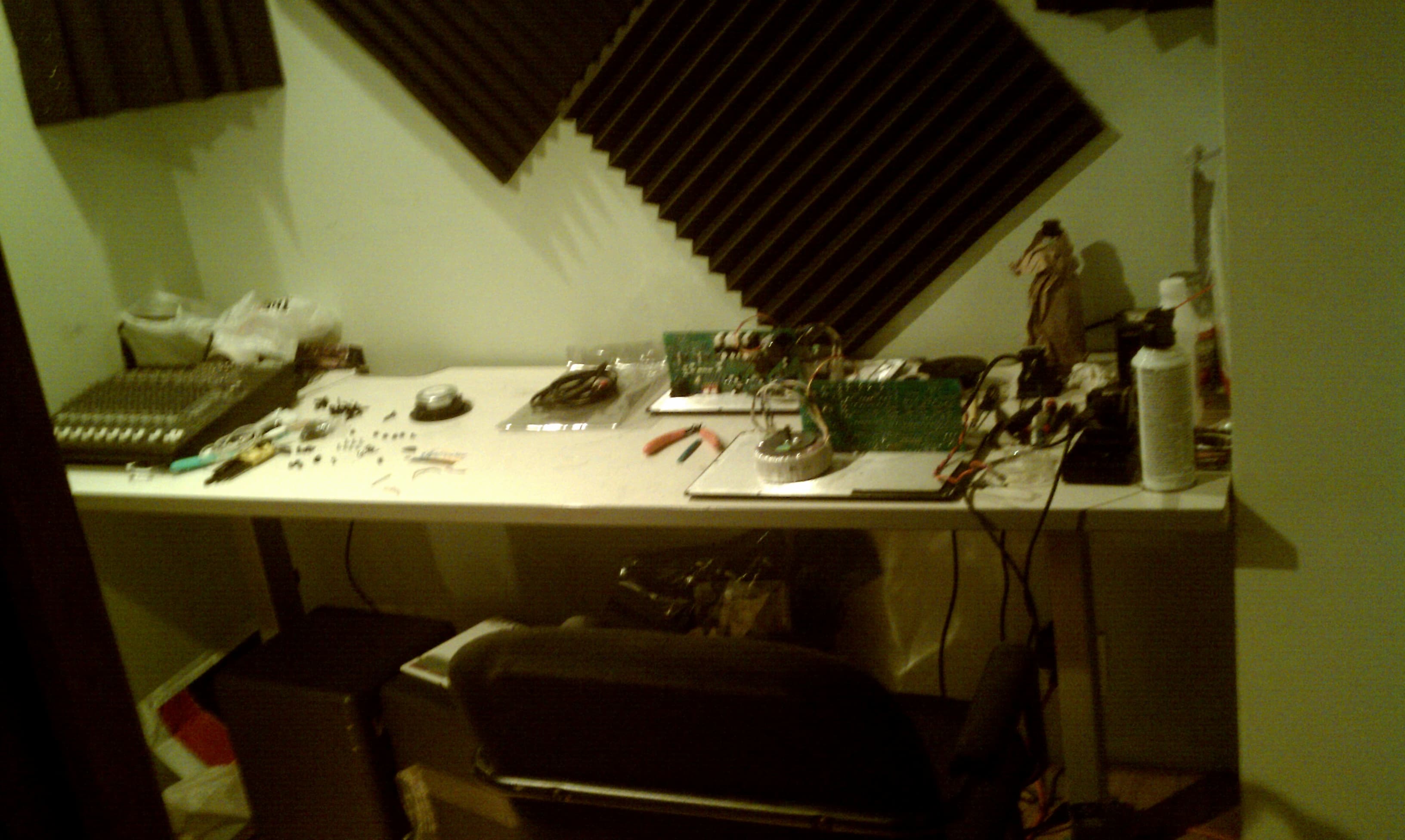 Early clean room HEPA