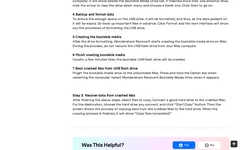 Screenshot of Wondershare website showing the claim: "Plugin the bootable media drive to the unbootable Mac. Press..."