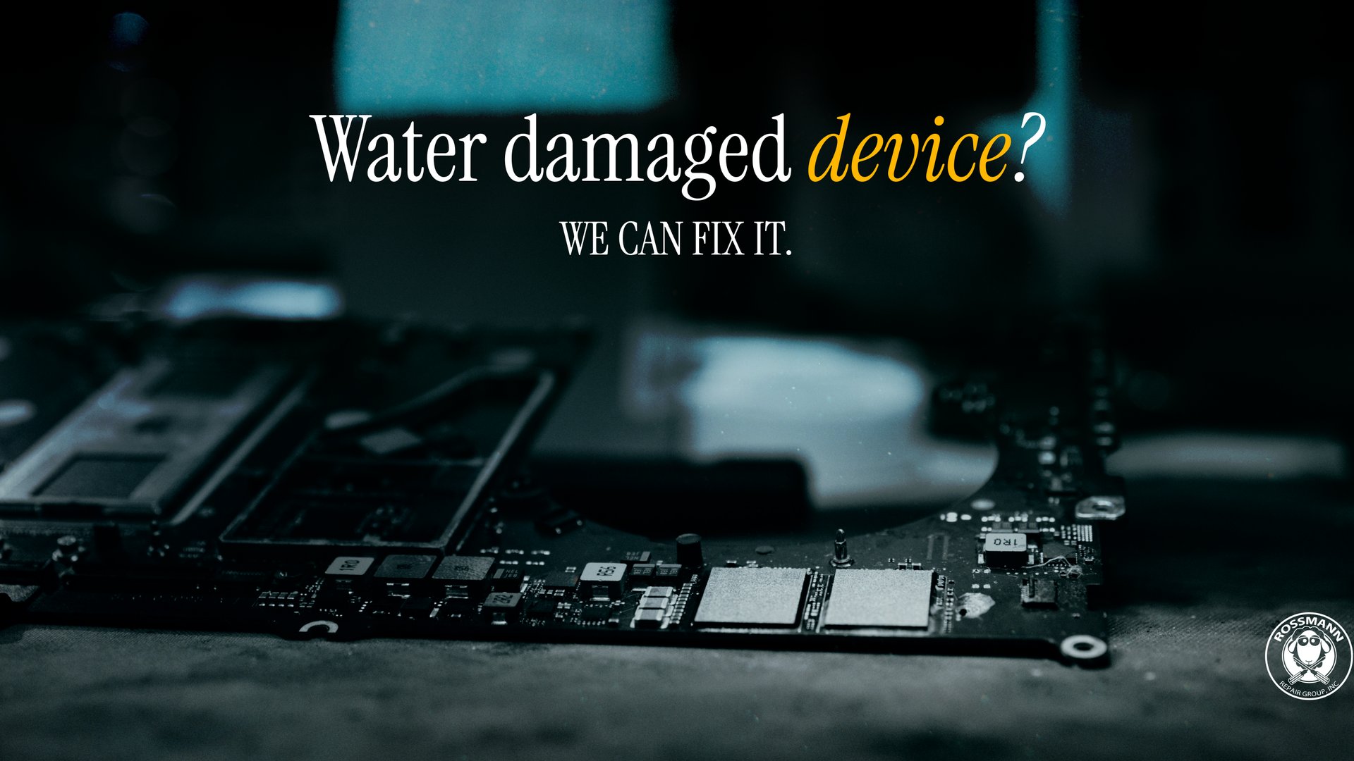 Liquid damage repair cover